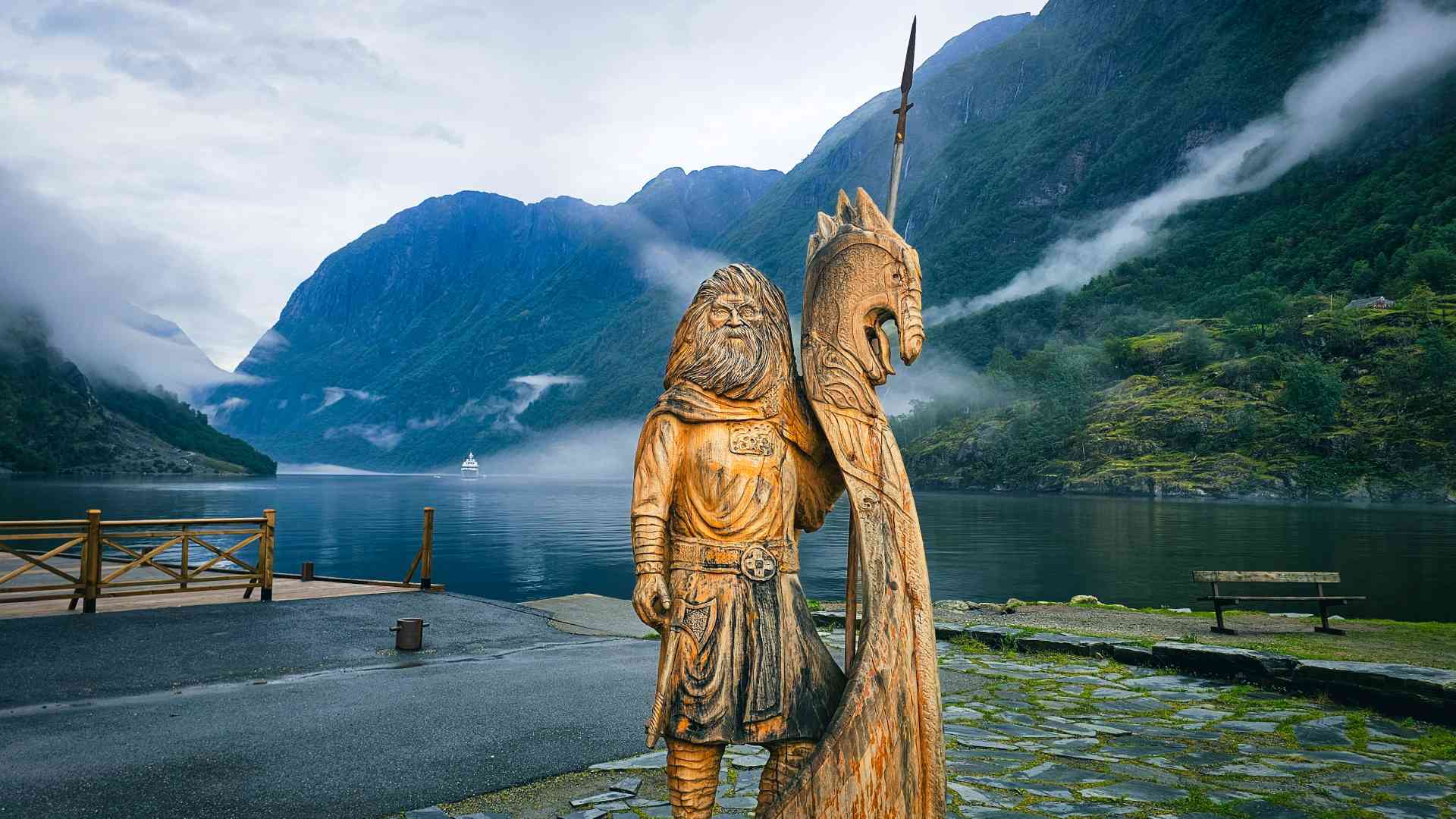 Gudvangen, Norway by Dennis Bunnik